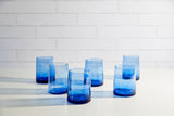 Set of 6 Hand-blown Drinking Glasses | Made from Recycled Glass