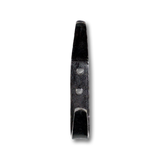 Minimalist Wrought Iron Double Coat Hook | Industrial Style Black Hook